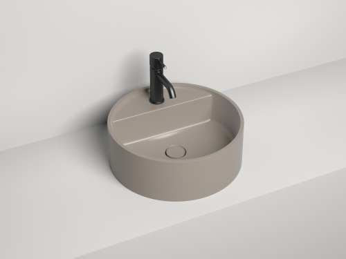 Раковина из искусственного камня S-Stone Salini ARMONIA 130126MF 50х50 накладная цвет мультиколор - фото 5